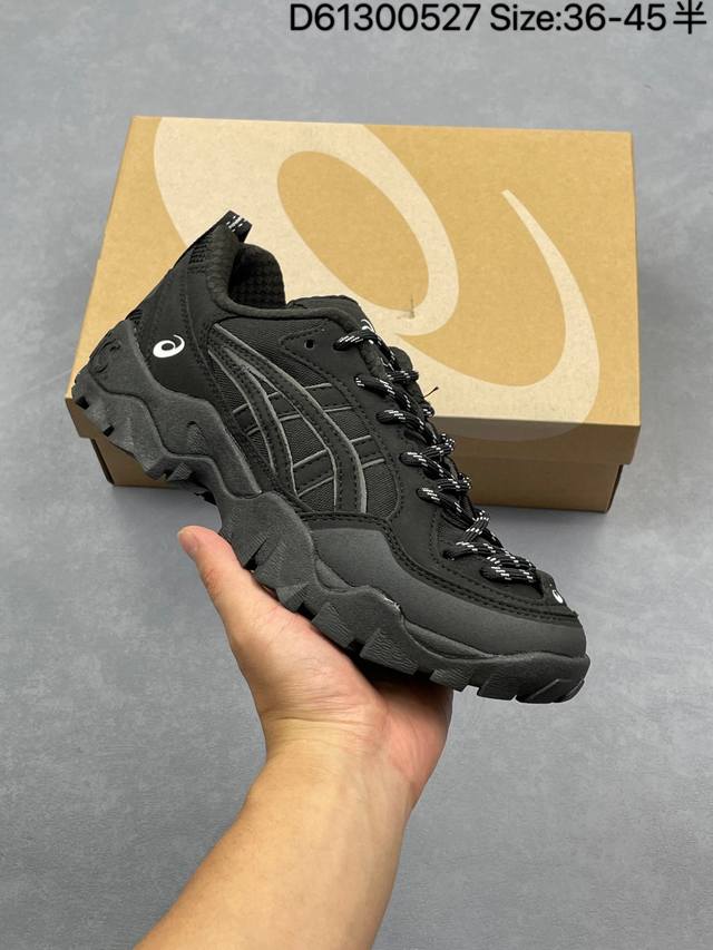asics Gel-pickax 亚瑟士 登山徒步 户外运动平衡减震 抗冲击支撑 防滑耐磨平衡轻便 户外功能鞋 男女同款 货号:1203A746-001 尺码: