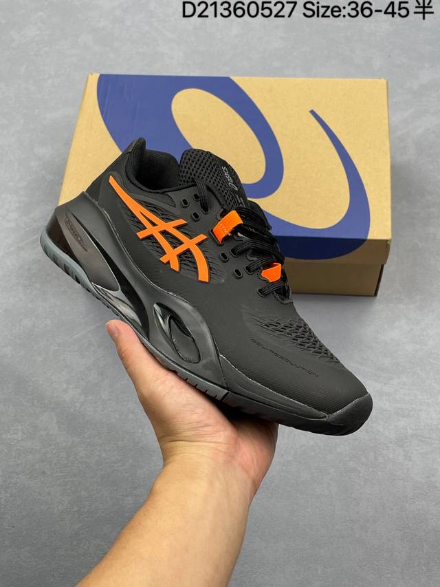 asics Gel-Resolution X 纯原版本亚瑟士运动休闲透气专业跑鞋 轻量舒适透气材质 全滴塑鞋面中底3D可视Gel缓震胶效果 升级Flytefoa