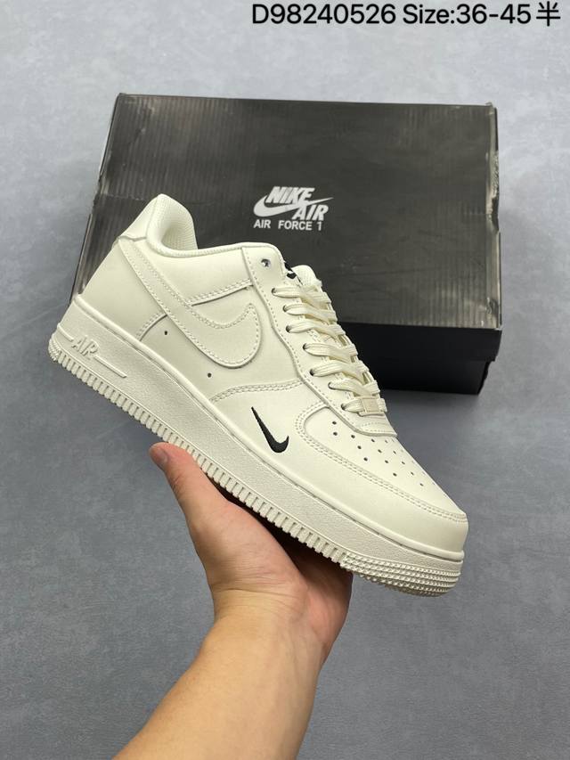 公司级Nike Air Force 1 07 Lv8 原楦头原纸板 打造纯正低帮空军版型 专注外贸渠道 全掌内置蜂窝气垫 原盒配件 原厂中底钢印 拉帮完美 货号
