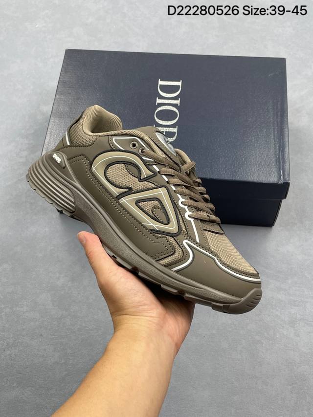 迪奥Dior Homme 高奢品牌经典复古老爹鞋 夸张流线极符 外形延续当下潮流得未来感老爹鞋 货号 3Sn279Zrd_H520 尺码 39-45 编码 D2