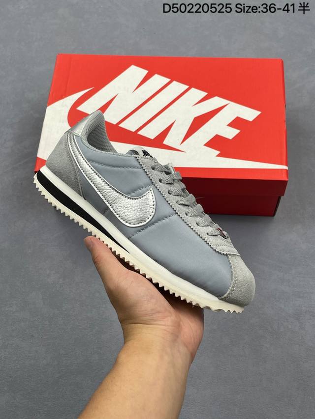 nike Classic Cortez 耐克经典轻便舒适男子阿甘鞋休闲跑步鞋运动鞋 纯粹而执着的精神 使得Cortez种在了一代人的心里 无论是否喜欢它复古的鞋