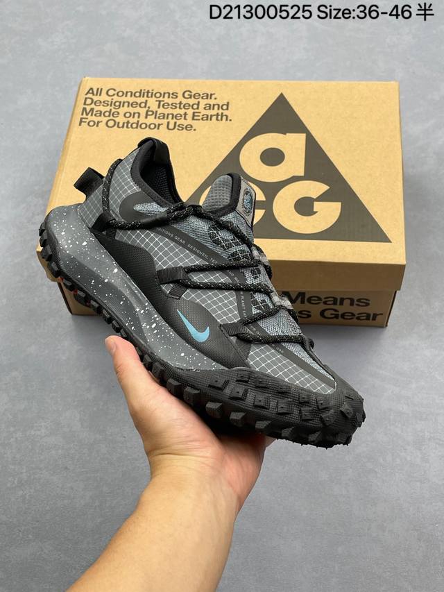 公司级 耐克 Nike Acg Mountain Fly 2 Low耐克户外登山鞋 山脉2代徒步跑鞋 男女运动鞋 采用匠心设计 打造耐穿迅疾风格 让你在沙漠 峡