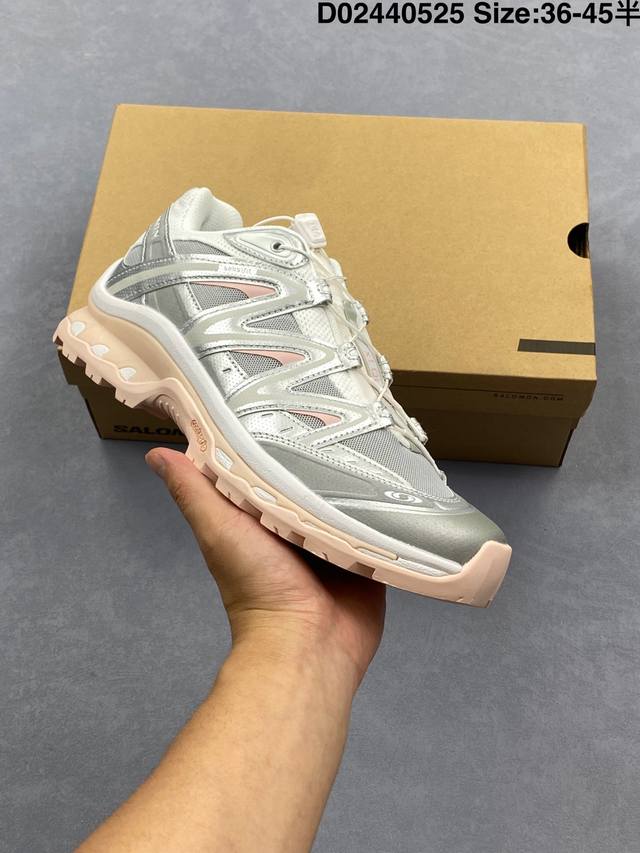 salomon Xt-Quest Mountain萨洛蒙 探索者系列户外越野跑鞋 鞋面采用Sensifit贴合技术 全方位贴合包裹脚型 鞋跟部鞋底牵引设计 提供