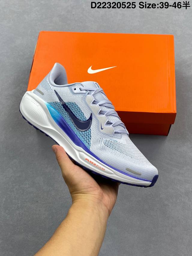 公司级Nike 飞马新鞋 触感柔软 质感升级 随着 耐克 蓝图 系列 在巴黎的盛大发布 全新一代 登月41代 Nike pegasus 41也正式登场啦 Nik