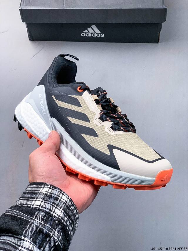 adidas 阿迪达斯 Terrex Free Hiker 2 Low Gtx 男子户外缓震运动休闲鞋 0526119Y28