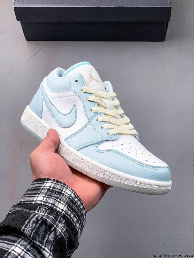 头层真标 耐克Nike Air Jordan Low 1 乔1低帮经典休闲鞋 0526293H24