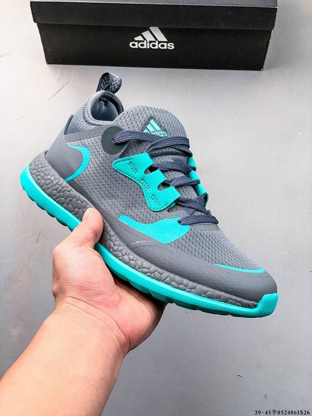 公司级 阿迪达斯Adidas Alphabounce Instinct Cc M阿尔法本能轻量缓震系列休闲慢跑鞋 0524861S26
