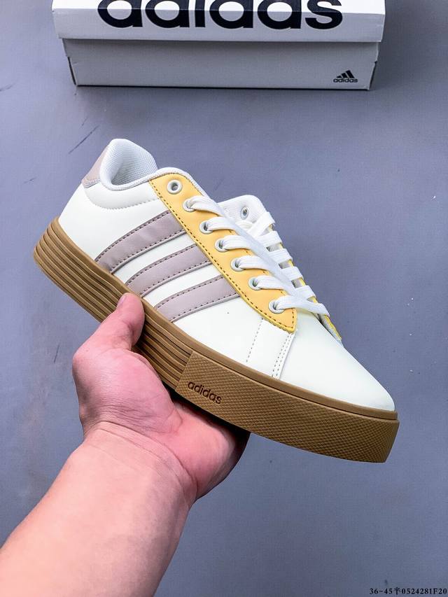 真标半码 阿迪达斯Adidas Daily 4.0 舒适百搭休闲板鞋 0524281F20