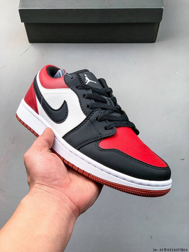 耐克Nike Air Jordan Low 1 乔1低帮经典休闲板鞋 0524157B14