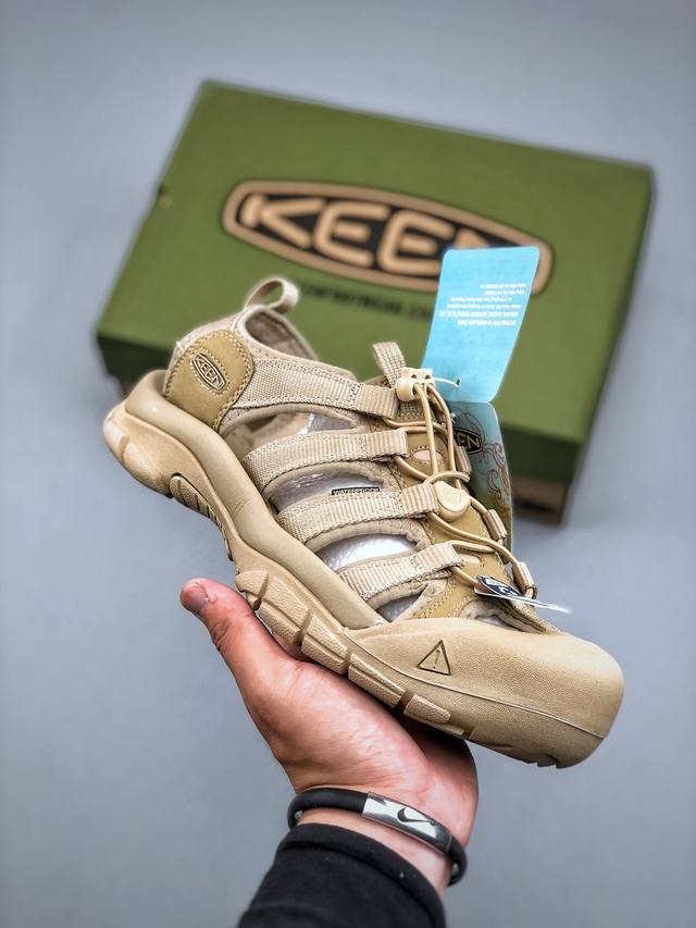 美国人气户外休闲鞋品牌 科恩Keen Uneek Uneek Flat-M 平底户外凉鞋 编织弹力溯溪涉水鞋 原厂订单正品 尺码 35-45