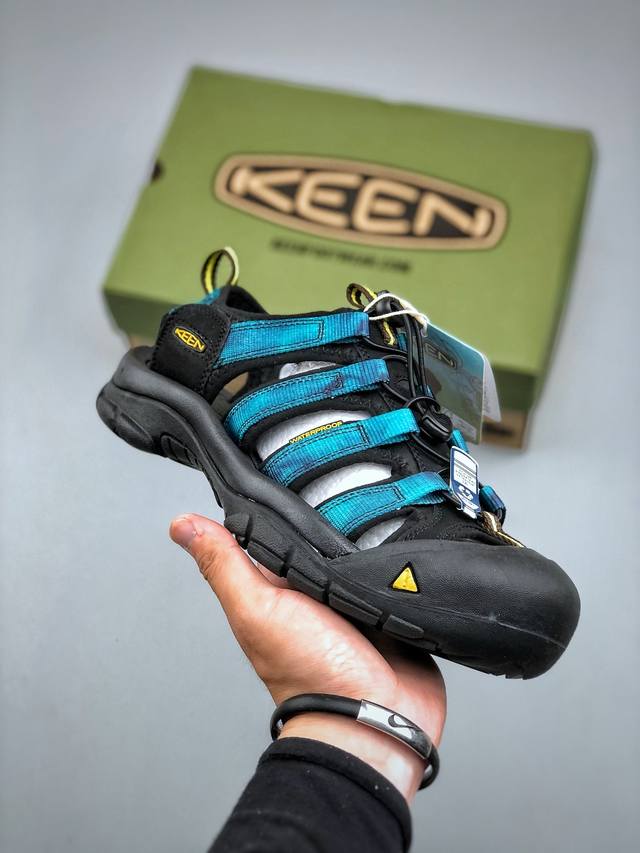 美国人气户外休闲鞋品牌 科恩Keen Uneek Uneek Flat-M 平底户外凉鞋 编织弹力溯溪涉水鞋 原厂订单正品 尺码 35-45