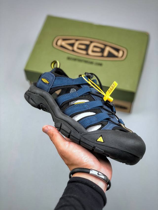 美国人气户外休闲鞋品牌 科恩Keen Uneek Uneek Flat-M 平底户外凉鞋 编织弹力溯溪涉水鞋 原厂订单正品 尺码 35-45