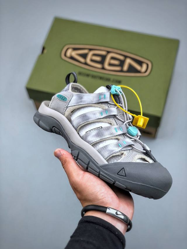 美国人气户外休闲鞋品牌 科恩Keen Uneek Uneek Flat-M 平底户外凉鞋 编织弹力溯溪涉水鞋 原厂订单正品 尺码 35-45