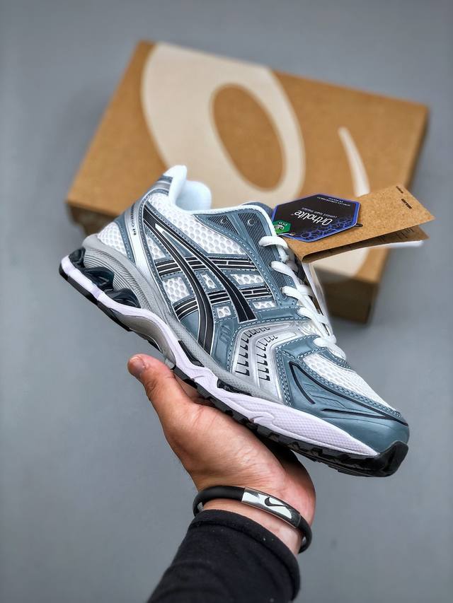 Asics Gel Kayano 卡亚诺14代系列轻量缓震休闲运动跑步鞋 货号 1203A537-106 尺码 36-45