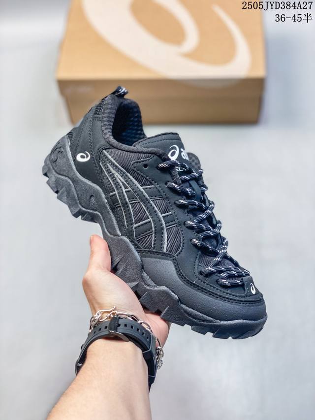 asics Gel-pickax 亚瑟士 登山徒步 户外运动平衡减震 抗冲击支撑 防滑耐磨平衡轻便 户外功能鞋 男女同款 货号 1203A817-020 尺码