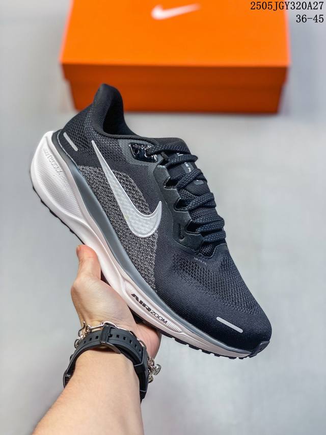 耐克Nike Air Zoom pegasus 41登月41代系列透气休闲运动跑步鞋 Fd2722 002 兼顾迅疾外观和稳固脚感 后跟覆面和中足动态支撑巧妙融