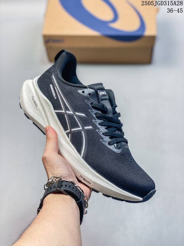 asics Gt-2000 13 简约舒适百搭稳定 网布防滑耐磨 低帮跑步鞋 男款 黑白色 尺码 见图 编码 05Jgd315A28