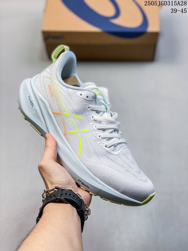 asics Gt-2000 13 简约舒适百搭稳定 网布防滑耐磨 低帮跑步鞋 男款 黑白色 尺码 见图 编码 05Jgd315A28