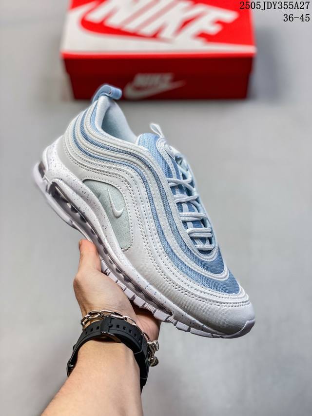nike Air Max 97 Action Grape 银子弹低帮运动休闲鞋921826-109 尺码 见图 编码 0505Jdy335A27