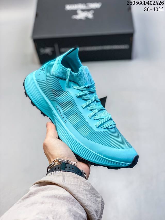 k L始祖鸟Norvanld3Gore-Tex 覆盖防水男子越野跑鞋 官方同步上架适合技术路线单日徒步穿着 Aeriosflgtx鞋受到长途野外跑步鞋的启发 适