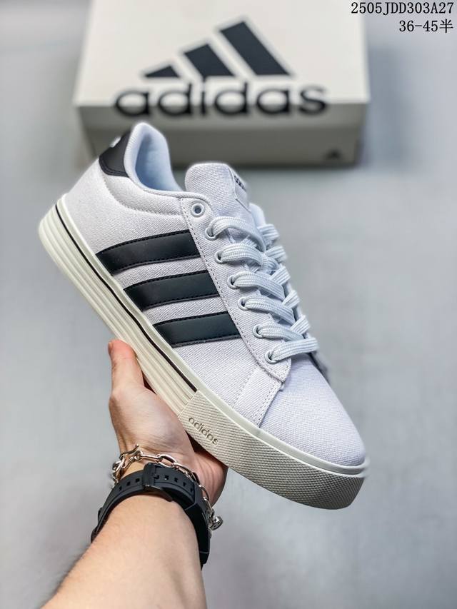 adidas阿迪达斯 Daily 3.0夏季男子低帮三条纹休闲运动板鞋Fw7439 尺码 见图 编码 05Jdd303A27