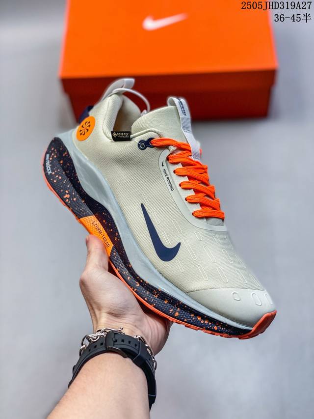 nike React Infinity Run Flyknit 4 Gtx 舒适百搭减震防水 低帮 休闲跑步鞋 男款 尺码 36-45半 编码 05Jhd319
