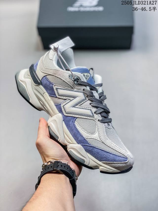 真标带半码 new Balance 1906R 新百伦1906 Nb1906 龙年新品 灰白 潮流复古透气轻便低帮跑步鞋男女同款 鞋面选用了白色网面 搭配灰色皮