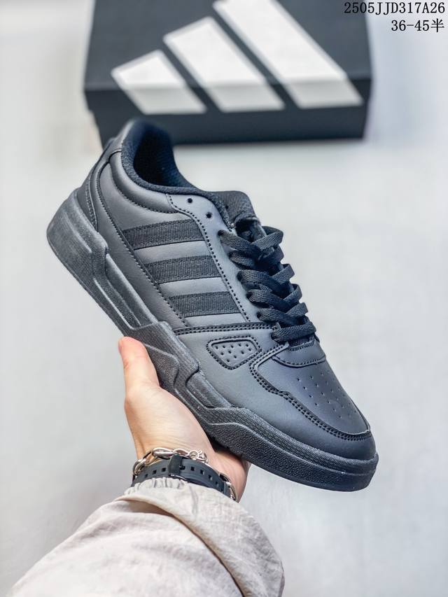 真标带半码 adidas阿迪达斯板鞋官方男女新款Liteballer低帮运动休闲鞋Js4361 尺码 见图 编码 05Jjd317A26