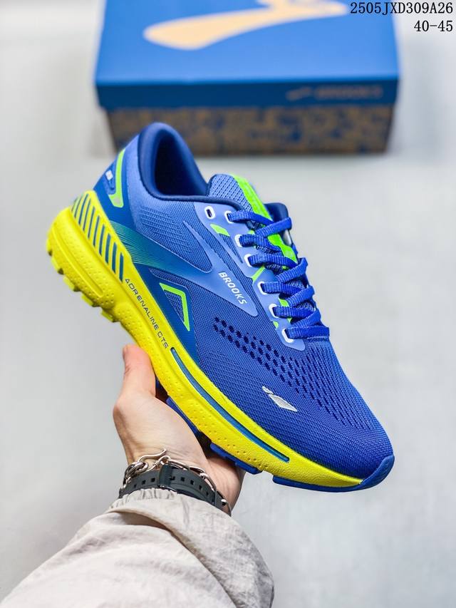 brooks布鲁克斯Adrenaline Gts 追岚23女支撑缓震慢跑鞋透气轻便 尺码 见图 编码 05Jxd309A26