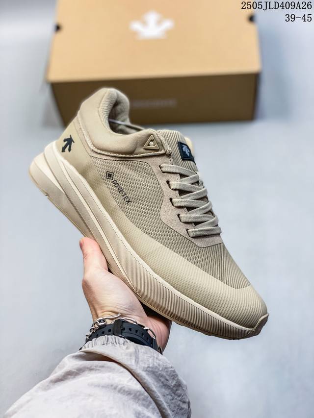 公司级迪桑特Descente Boa Dual Is都市通勤 Gore-Tex 时尚舒适 防滑耐磨 时尚休闲运动覆盖防水男子越野跑鞋 官方同步上架 适合技术路线
