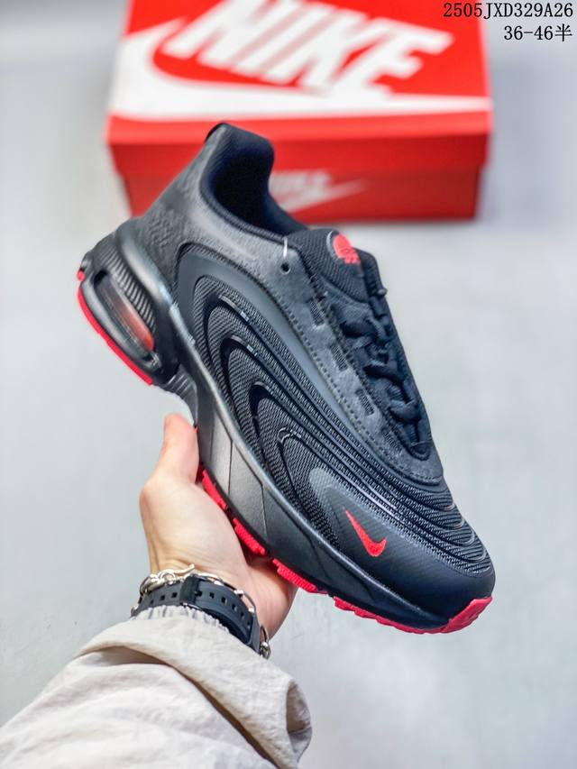 新品 耐克 Nike 2025年新款 Air Max Fire休闲鞋 气垫百搭厚底增高老爹运动跑步鞋If2621-002 时尚利落 富有支撑力 是 Air Ma
