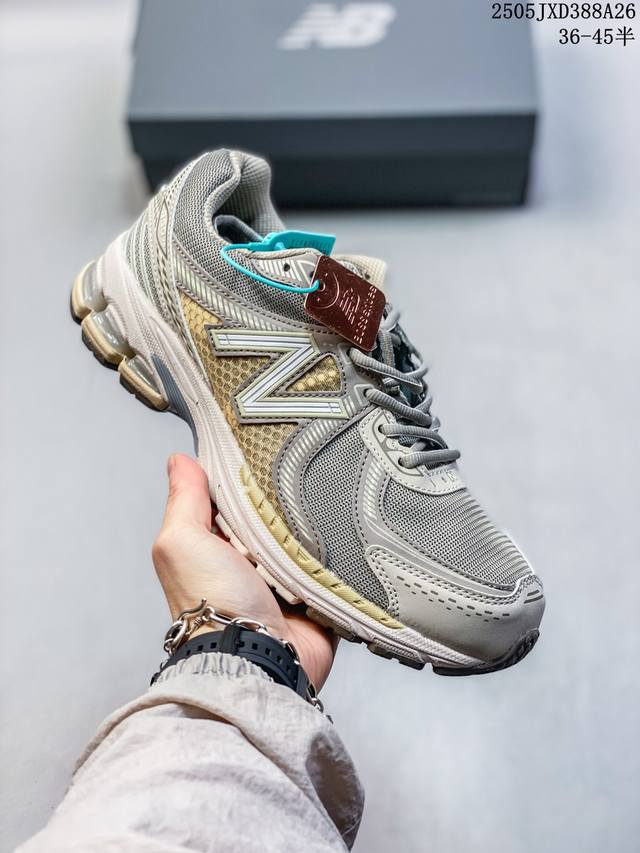 new Balance Nb860系列男女鞋黑白复古老爹运动休闲跑步鞋Ml860Xc 尺码 见图 编码 05Jxd388A26