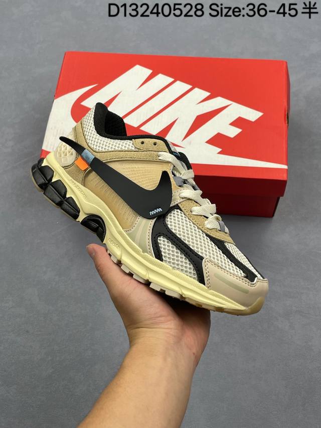 nike Air Zoom Vomero 5 新造 Bbl 复古做旧 定制球鞋 解构 网布 减震耐磨透气 低帮休闲鞋 鞋身整体采用专属颜料重新喷涂 原创设计图标