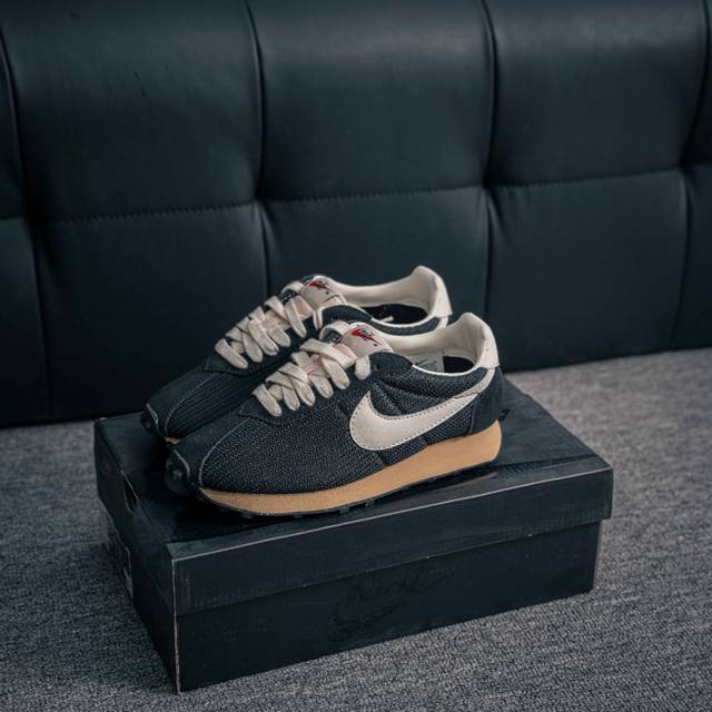 核心私 nike Roshe Run Ld-1000 X Stussy 华夫一代系列华夫复古休闲运动慢跑鞋 美国元祖街头潮牌-斯图西联手Nike打造 Ld-10