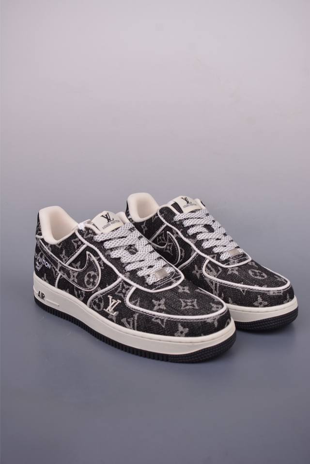 nike Air Force 1 Low Lv联名 原楦头原纸板 打造纯正空军版型 专注外贸渠道 全掌内置蜂窝气垫 原盒配件 原厂中底钢印 拉帮完美 官方货号