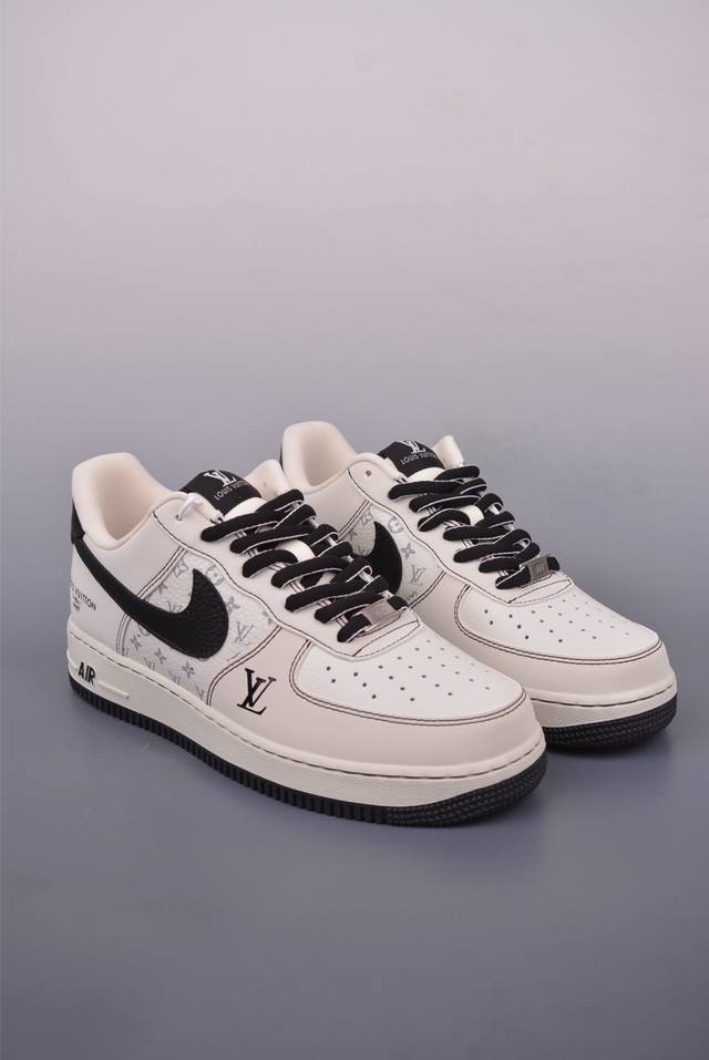 nike Air Force 1 Low Lv联名 原楦头原纸板 打造纯正空军版型 专注外贸渠道 全掌内置蜂窝气垫 原盒配件 原厂中底钢印 拉帮完美 官方货号