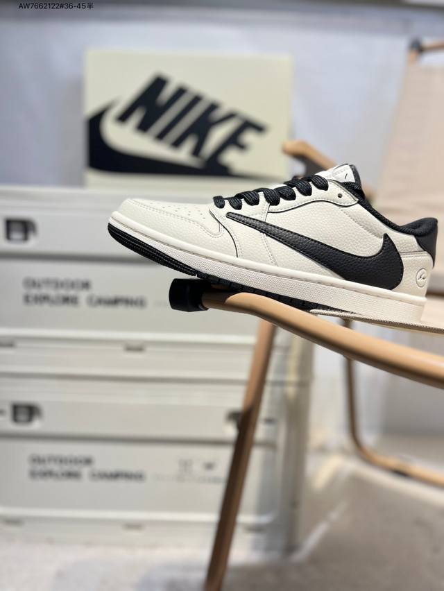 公司级头层皮乔丹Air Jordan 1 Low Aj1低帮系列篮球鞋 官方同步配色 原装级产物 #拒绝公底 立体鞋型 细节完美 高清洁度Lk1099 Aw76