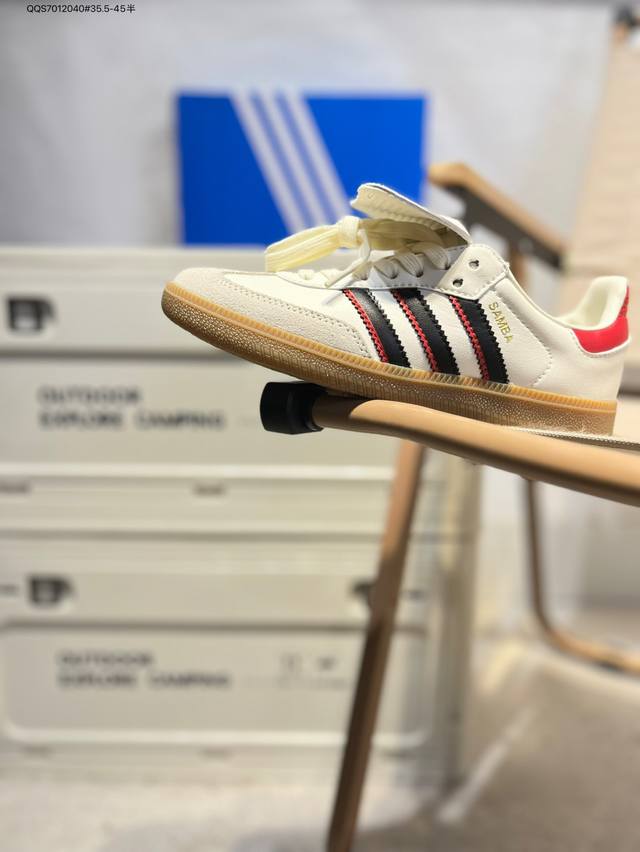 adidas Originals Wb pony Tonal Samba Og 桑巴舞系列绅士德训足球风百搭低帮休闲运动板鞋Jq5124 Qqs7012040#
