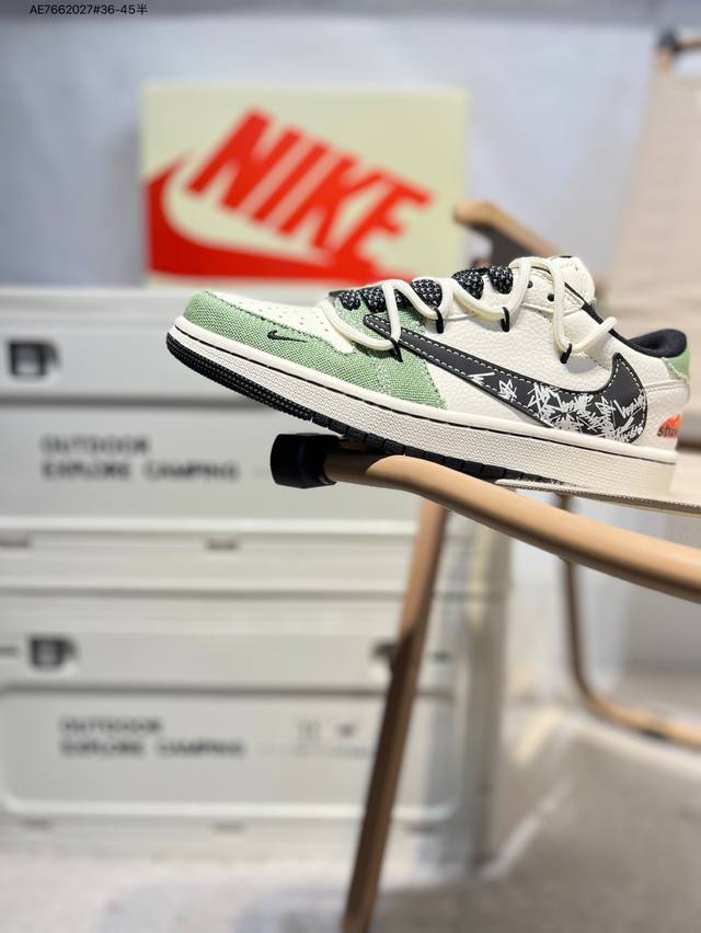 公司级头层皮乔丹Air Jordan 1 Low Aj1低帮系列篮球鞋 官方同步配色 原装级产物 #拒绝公底 立体鞋型 细节完美 高清洁度Dm6868 Ae76