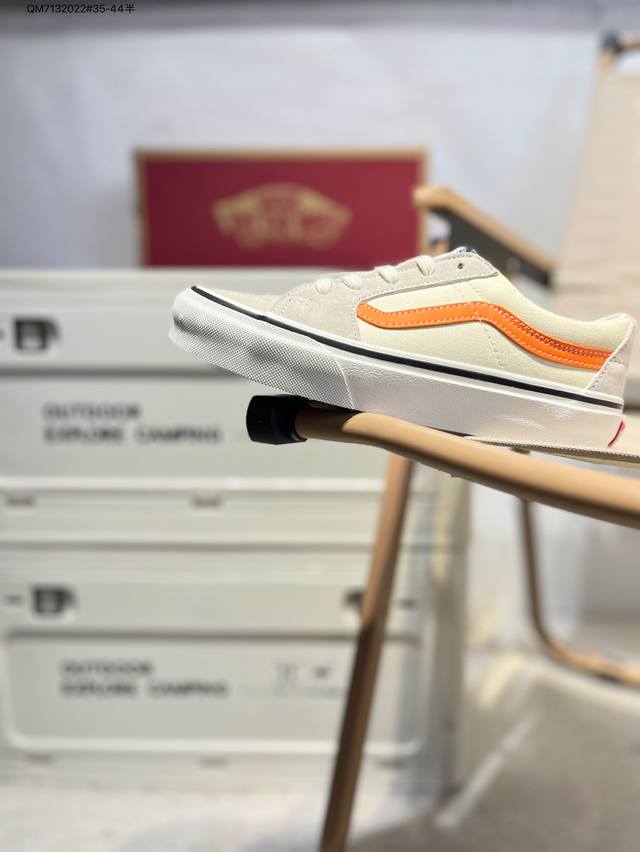 vanssk8-Low万斯范斯官方 经典复古休闲运动板鞋 高端支线原始硫化工艺 艺术来源于生活成为了Vans美学的个性潮流标志 代表着光和希望 让你变得更加明亮