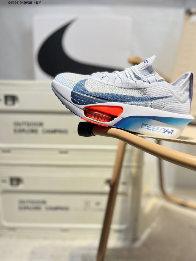 nk Air Zoom Alphafly 3 阿尔法飞行3代系列马拉松轻量竞速运动跑鞋 #男鞋真标半码制#原楦原纸版数据开发 #采用全新Atomknit 3.0