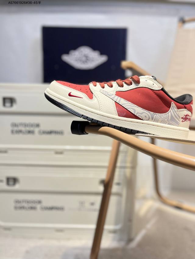 公司级头层皮乔丹Air Jordan 1 Low Aj1低帮系列篮球鞋 官方同步配色 原装级产物 #拒绝公底 立体鞋型 细节完美 高清洁度Ld2025 As76