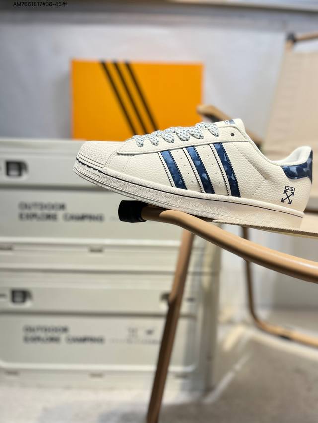 adidas Originals Superstar 经典配色 经典贝壳头官网同步 实拍首发渠道正品订单 诠释市场最高工艺水平区别市面普通真标版本 进出专柜无压