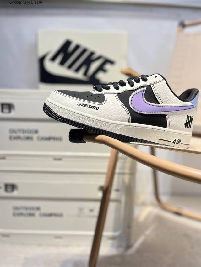 Nk Air Force 1'07 Low 空军一号低帮休闲板鞋 #定制皮料 原楦原纸板 纯正空军版型 高清洁度 内置全掌气垫Sc9207 Aa7771905#