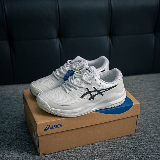 核心私 asics 亚瑟士 Gel-Challenger 14代 缓震防滑网球鞋 货号 1041A405-101 尺码 36 36.5 37.5 38 38.5
