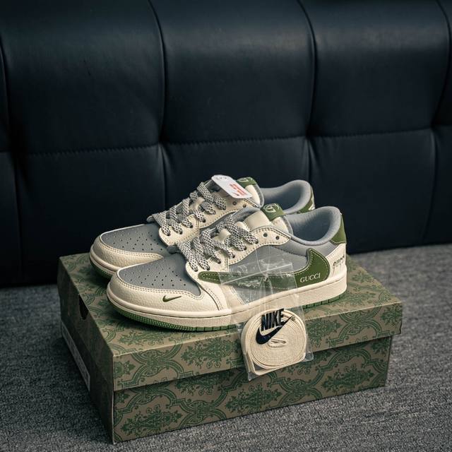 核心私 air Jordan 1 乔丹篮球鞋男女运动鞋潮流板鞋 货号 Hs8068 007 尺码 36 37 37.5 38 38.5 39 40 40.5 4