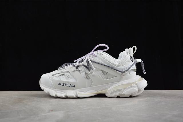 Balenciaga Track Sneaker Tess S.Gomma Res Bi Alv Tis Eff Nubuk Tis E 巴黎世家官方同步潮流跑