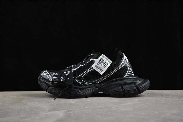 Balenciaga phantom Sneaker 3Xl 官方同步 巴黎世家十代 潮流跑鞋W2Rb80102 #增加全新设计 在延续 Track Train