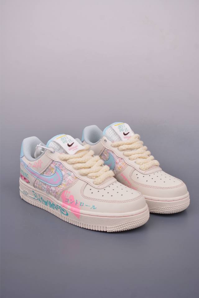 nike Air Force 1 Low 小香风 富江小姐 原楦头原纸板 打造纯正空军版型 专注外贸渠道 全掌内置蜂窝气垫 原盒配件 原厂中底钢印 拉帮完美 官