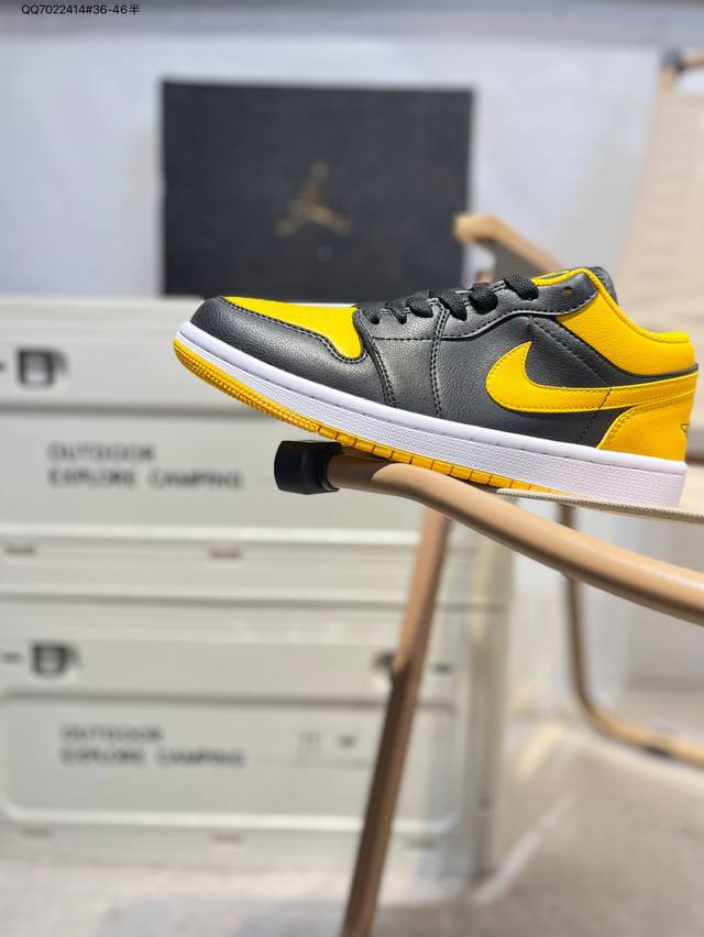 公司级头层皮乔丹Air Jordan 1 Low Aj1低帮系列篮球鞋 官方同步配色 原装级产物 #拒绝公底 立体鞋型 细节完美 高清洁度553558 Qq70